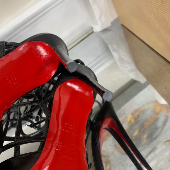 NIB stunning Louboutin Kadreyana 100 Kid 36.5 - Picture 3 of 9